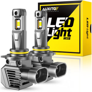 AUXITO M5S 2PCS 120W 22000LM Super Bright Upgraded H11 9005 9012 Led Car Headlight H4 Auto Car Headlamp Bulb 6500K White