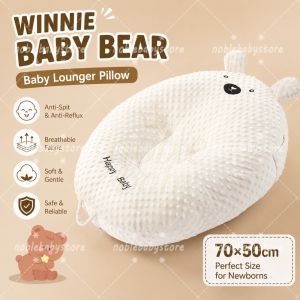 3-in-1 Baby Wedge Pillow for Patting Anti-Spit Up Feeding Support & Tummy Time Newborn Slope Pillows
