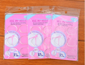 ซิลิโคนเจลกันกัด เจลกันรองเท้ากัด พร้อมกาวในตัว ถนอมส้นเท้า (แบบ 6ชิ้น)