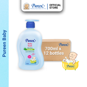 Baby Bath with Aloe Vera Prebiotic 700ml x 12 bottles (Carton Sale)