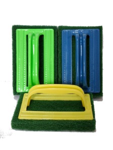 แปรงขัดพื้น (1 ชุด มี 3 ชิ้น) แปรงขัดผนัง และขัดอเนกประสงค์ แปรงใยขัดพื้น