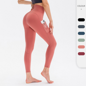 HOLA 2021 High Waist Womens Pants Workout Running Fitness Leggings Seamless Elastic Hip Up Yoga Sportwear