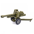 2set Mainan Meriam Howitzer Artileri Berat 3d Puzzle Howitzer Building Blocks. 