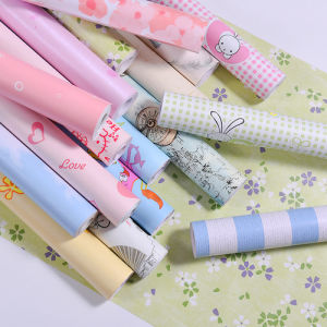 Wallpaper Stiker Dinding Wallstiker Sticker 45 cm x 1 m Motif Karakter Doraemon Hello Kitty Kuromi