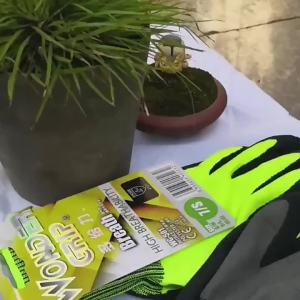 So awesome! WG501 Non-slip coated gloves for construction wear-resistant for handling gardening and landscaping Labor Gloves top pick