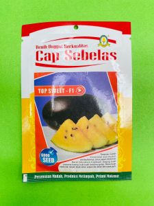 Benih Semangka Kuning TOP SWEET kemasan 20GRAM dari CAP SEBELAS