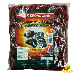 40pcs Khong Guan Biskut Shortcake Koko Cocoa Shortcake Biscuit Roti Halal