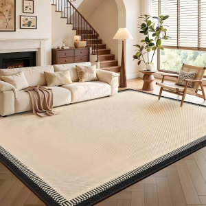 American-style vintage carpet for living room  French mid-century style  new waterproof and stain-resistant bedroom sofa  light luxury and high-end feel