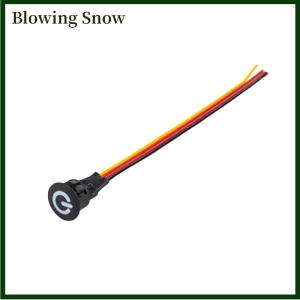 Blowing ปุ่มเซ็นเซอร์สัมผัสหรี่แสงได้10 13 16มม. สวิตช์ควบคุมสำหรับ DC5V 12V 24V ตู้เสื้อผ้าทางเดินไฟ LED