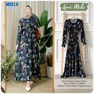 MIDI DRESS ISWI LD 110 BY ORIGINAL MODELÁ BERLABEL