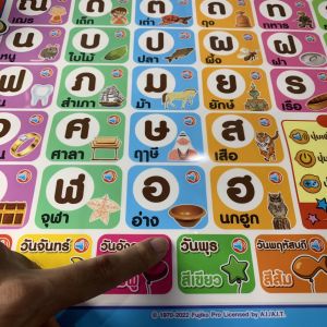 เรียนรู้ภาษาไทย สำหรับเด็ก