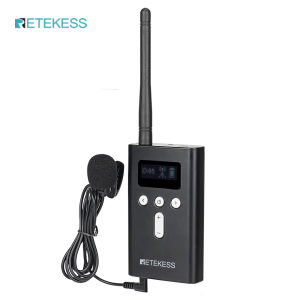 Retekess T130s Upgrade Wireless Tour Guide System One-key operation Rechargeable Wireless Microphone For Tour Guide Meeting Factory visit Church  Used for Hajj and Umrah