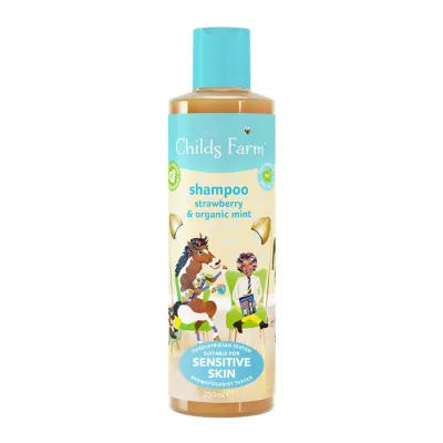 Childs Farm Tangle Taming Shampoo/Conditioner - Strawberry & Mint (250ml)