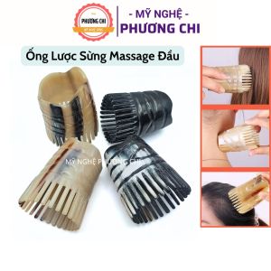 Lược sừng gội đầu dưỡng sinh spa ống mát xa đầu - Mỹ Nghệ Phương Chi