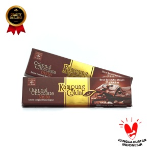 ORIGINAL CHOCOLATE BAR 45 GRAM - KAMPUNG COKLAT BLITAR