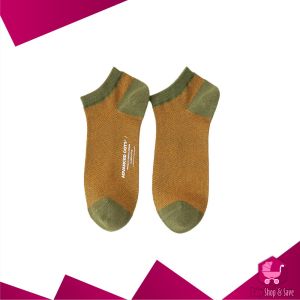 BabyShop-P583 Kaos Kaki Pria Dewasa Motif Bahan Cotton Halus / Ankle Socks Men Kaus Kaki Cowok Elegan / Kaos Kaki Pendek Semata Kaki Pria Kekinian Import