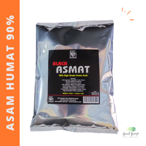 Asam Humat 90% High Grade Humic Acid Penghemat Pupuk Pembenah Tanah