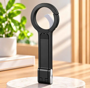 Giá Đỡ Điện Thoại Gấp Gọn Có Móc Treo – Chân Đế Ba Điểm Bằng Nhựa Cho Góc Bàn Gia Đình Và Gọi Video