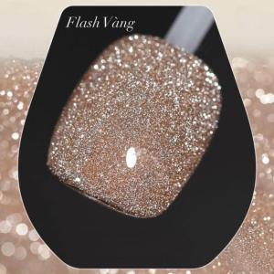 Sơn gel nhũ flash vàng Milan chai lẻ 15ml Mẫu hot 2023 [ Mua 1 tặng 1]
