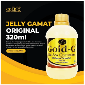 Gold-G Sea Cucumber 3200ml Jeli Gamat original membantu pemulihan penyembuhan luka