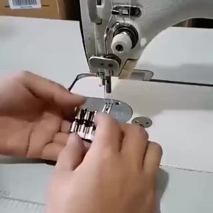 Easy attachment screw fasten presser foot shank sewing machine foot adjustable accessory