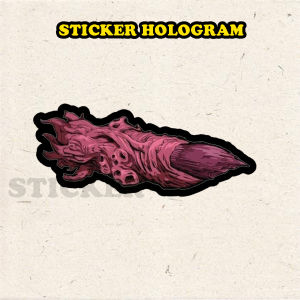 Stiker Hologram Jari sukuna ukuran 10 cm