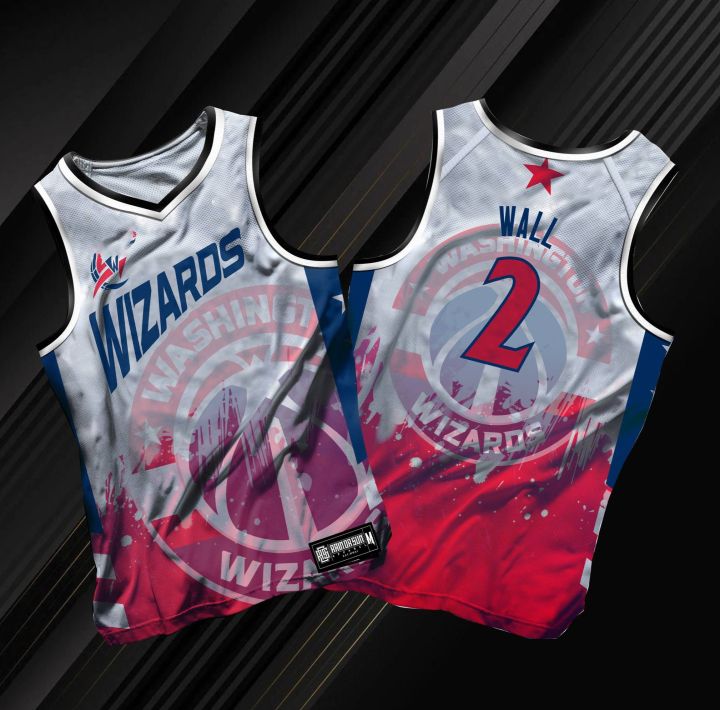 John wall outlet sleeve jersey