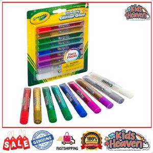 Crayola Washable Glitter Glues (9ct)