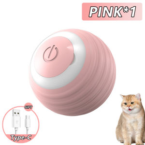 Smart Cat Toys Automatic Rolling Ball Fake Tail Electric Pet Interactive Toy Dog Cat Training Imita