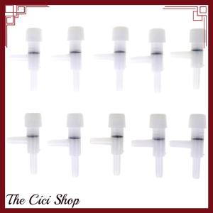 [The Cici Shop] 10Pcs Aquarium Air Line Tubing Volume Flow Control Valve Oxygen Air Pump Tank