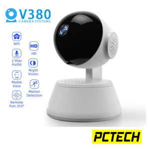 Popcorn Dual Lens V380 V8 Dual CCTV Camera 1080P Wireless two-way audio Night Vision Security Camera Surveillance