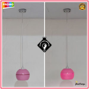 Lampu Gantung Hias Minimalis Pink