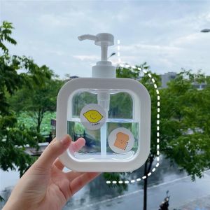 【12 hours delivery】500ML Nordic Sub Bottle Pump Bottle Lotion Dispenser Hand Sanitizer Container Shower Gel Shampoo