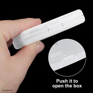 [COD] Cozyroom Single Game Card Storage Display Box For Game Gear Cart GG Clear Replacement GameGear Protective Case