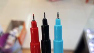 ปากกาตัดเส้น หมึกซึม ปากกาหมึกซึม ลีเพน Lee Pen ดำ น้ำเงิน แดง ขายแยกด้าม