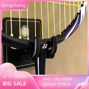 dongcheng Wall Mounted Racket Holder Tennis Racket Holder Badminton Racket Holder Stainless Steel Wall Hook Storage Rack