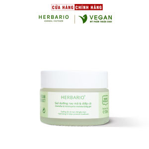 Gel dưỡng rau má & diếp cá Herbario 30ml thuần chay