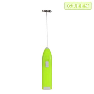 Pembuih Elektrik Foam Maker Handheld Mini Electric Drink Mixer Stainless Steel Frother Stirrer 打蛋器