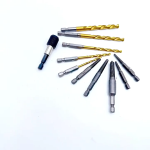 Screw Extractor Set Left Hand Set Easy Out Bolt Extractor Set Stripped Bolt Remover for Broken Rusted Nuts