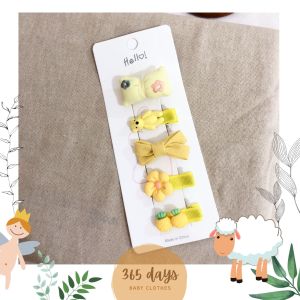 JEPIT RAMBUT 5pcs!! HARGA GROSIR!! Jepit rambut anak jepit cantik jepit import anak sekolah
