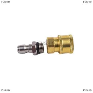 [COD] FUSHI0 High Pressure Washer Connector Adapter 1/4" Female Quick Connect M14*1.5 Thread