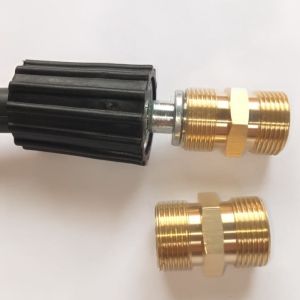 Kép 22mm khớp nối 2 đầu dây máy rửa xe mini gia đình.