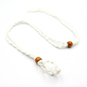 YERZ DIY Necklace Cord Braided Hand-woven Crystal Necklace Holder Easy Use Wax Rope Braided Necklace Cord Bracelet