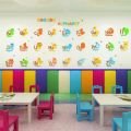 Tranh dán tường Mon Mon - Decal mica bảng chữ cái tiếng anh cho bé, trang trí lớp học, giúp bé nhận biết bảng chữ cái, có kèm theo hình con vật ngộ nghĩnh. 