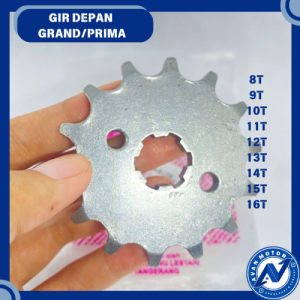 Gear Gir Depan Honda Grand Supra Supra Fit Lama Prima 8T 9T 10T 11T 12T 13T 14T 15T 16T Merk Tajima