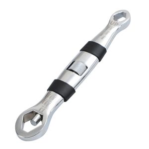 TIMES LORD Adjustable Spanner Universal Wrench 7-19mm CR-V Key Flexible Hand Tool Rust-proof Rotate Double End Adjustable Spanner Car Repair