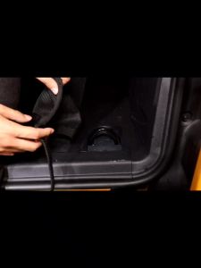 mv1 Jecar Car Trunk Tail Net Cover Luggage Net Storage Organizer for Ford Bronco 2021 2022 Interior Accessories 2Z5B9