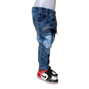 CELANA JEANS PREMIUM PANJANG ANAK LAKI DAN PEREMPUAN TERBARU RIPPED BORDIR USIA 1-13 TAHUN