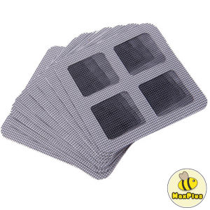 MaxPlus Window Screen Repair Self-adhesive Tapes Anti-insect Door Window Mosquito Screen Net Repair 10*10cm