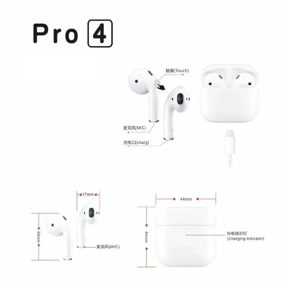 Tws airpods pro discount 4